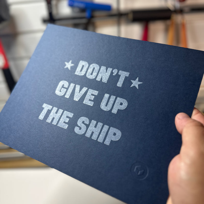 The Ship Print