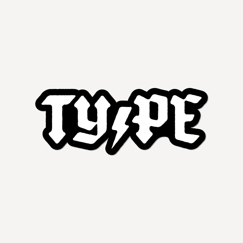 TY/PE Sticker