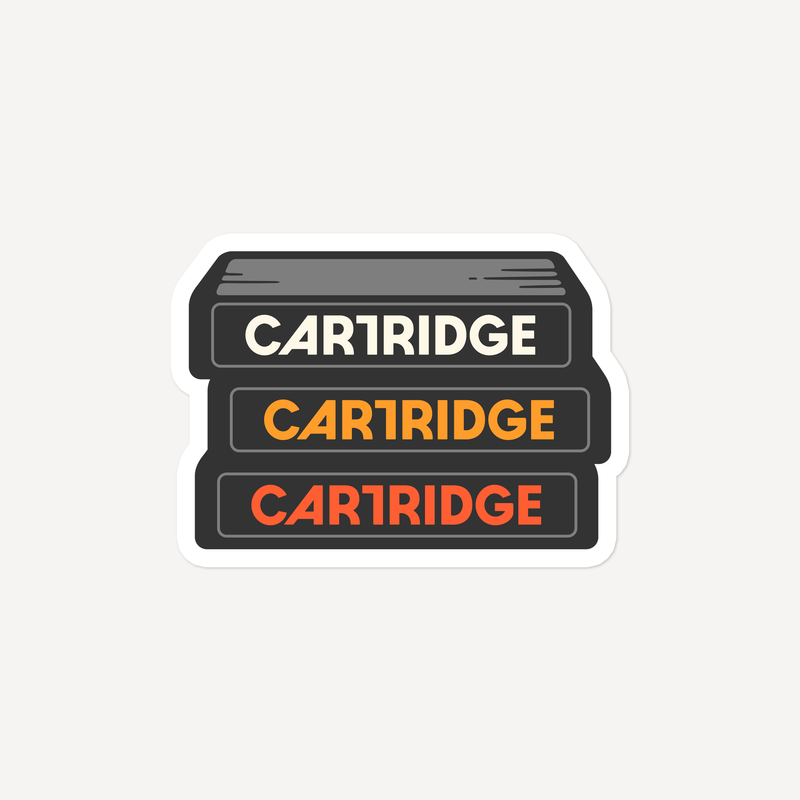 Cartridge Sticker